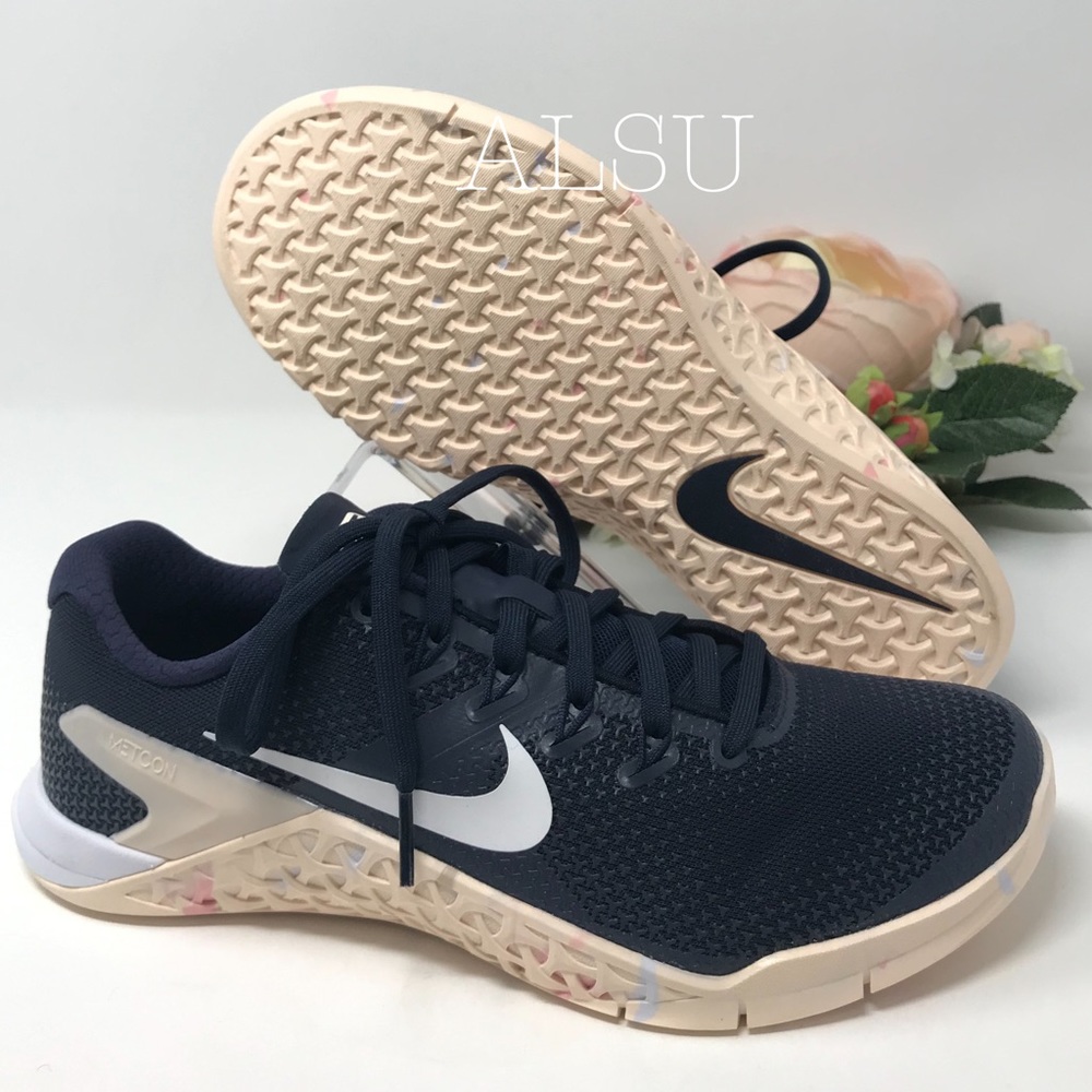 Nike Metcon 4 Obsidian Blue White Guava Ice W - Picture 4 of 7